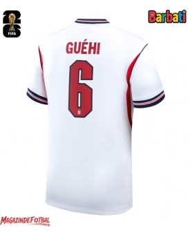 Anglia Marc Guehi #6 Tricou Fotbal Replică Mondial 2026 Barbati Acasa Anglia Marc Guehi #6 Tricou Fotbal Replică Mondial 2026 Barbati Acasa
